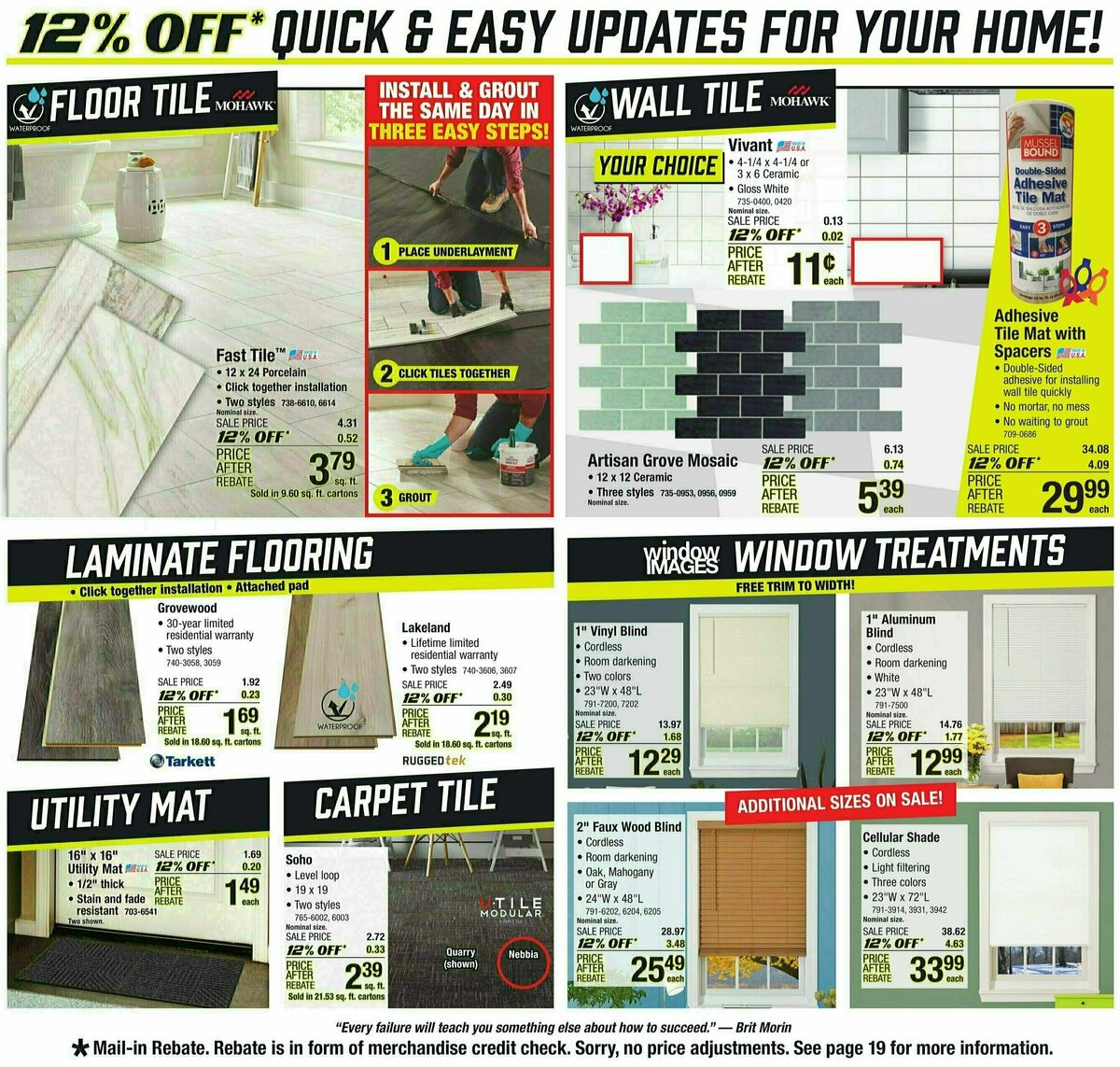 Menards 12/12 Promotion Weekly Ad from December 12