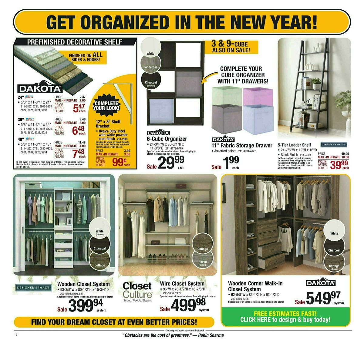 Menards Weekly Ad from December 26