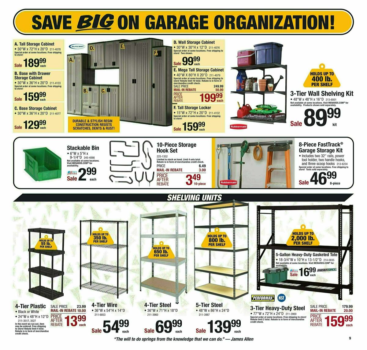 Menards Weekly Ad from December 26