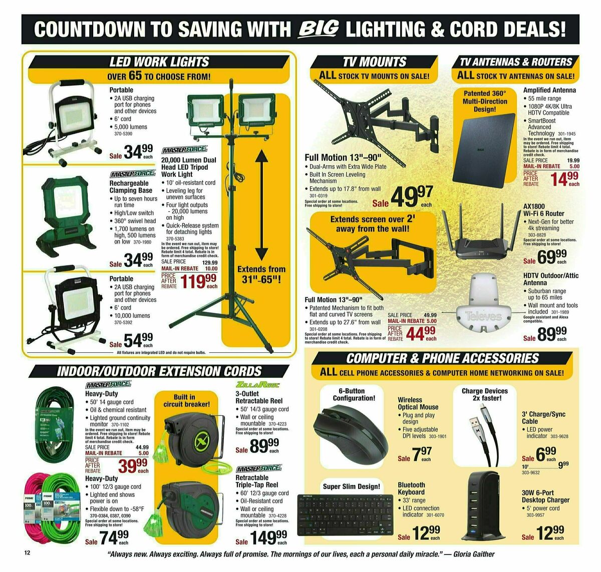 Menards Weekly Ad from December 26