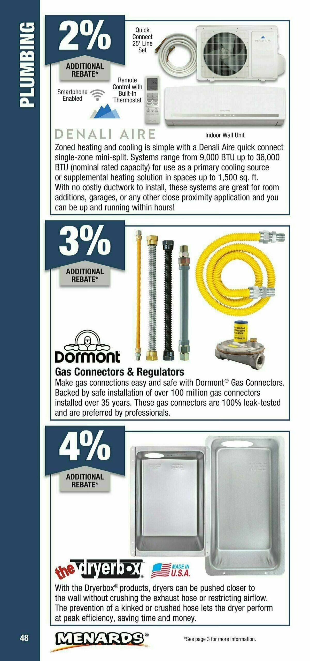 Menards Contractor Card Brochure Weekly Ad from January 1