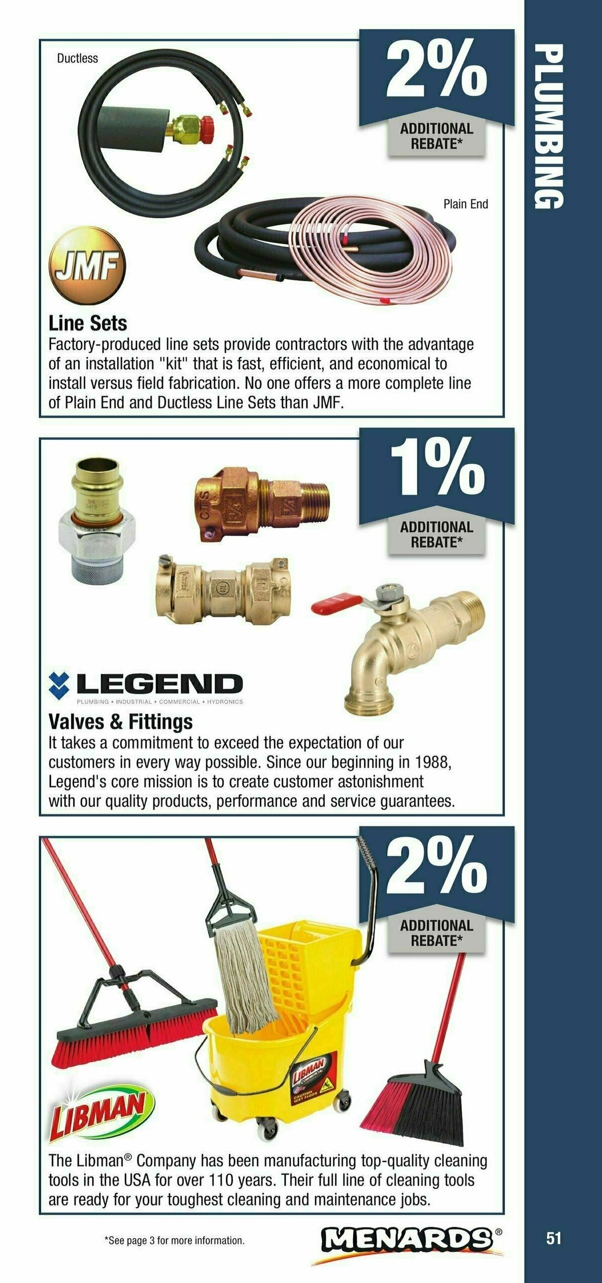 Menards Contractor Card Brochure Weekly Ad from January 1