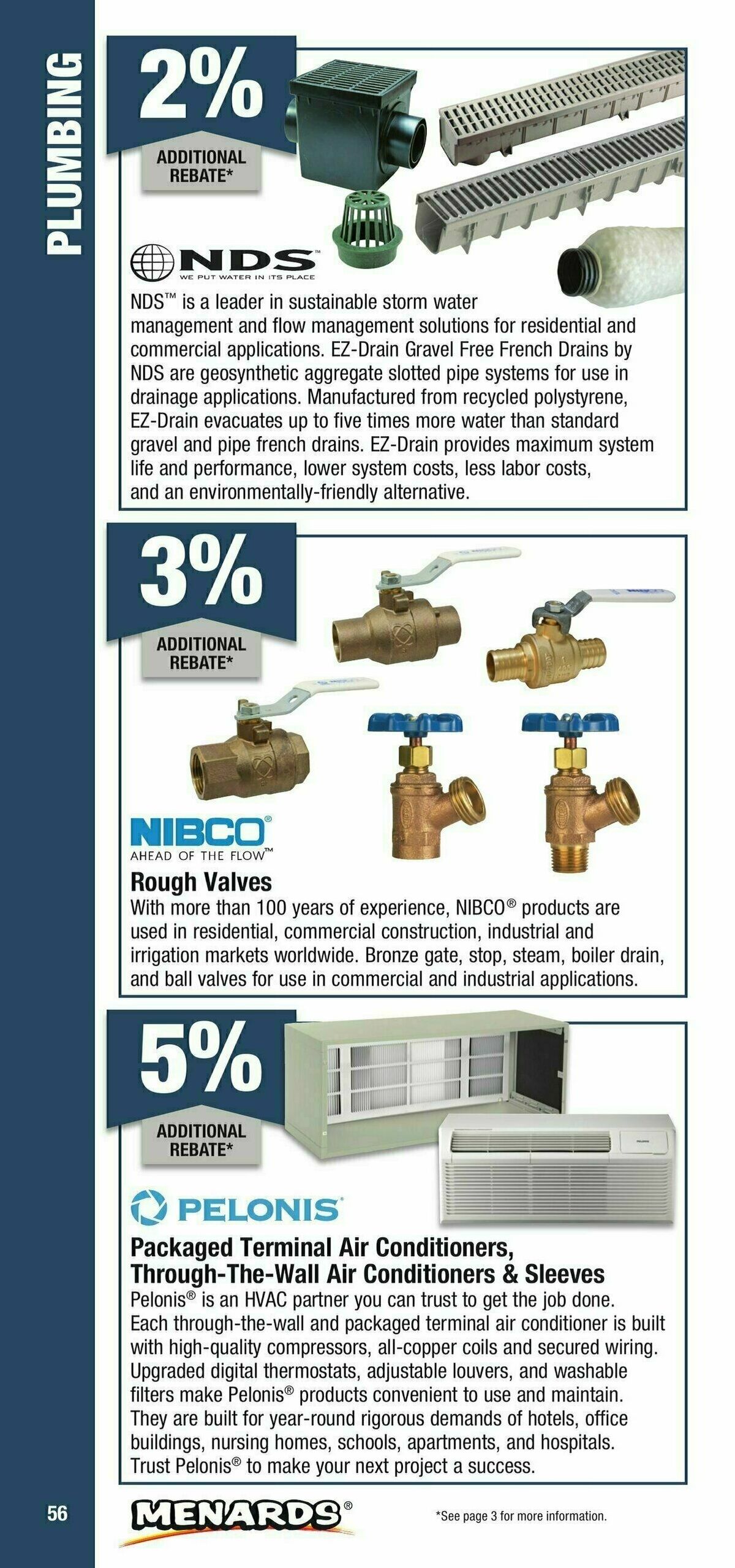 Menards Contractor Card Brochure Weekly Ad from January 1