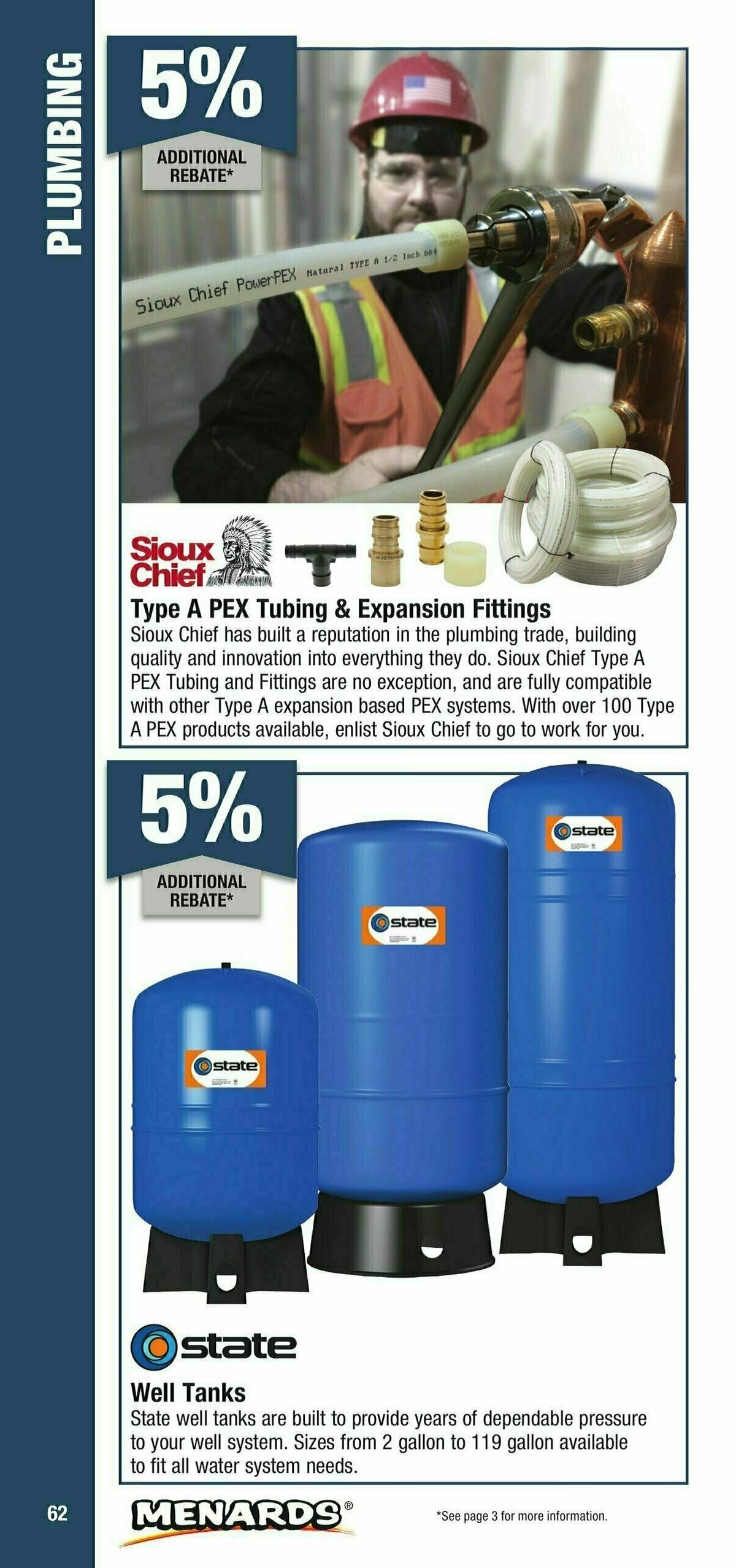 Menards Contractor Card Brochure Weekly Ad from January 1