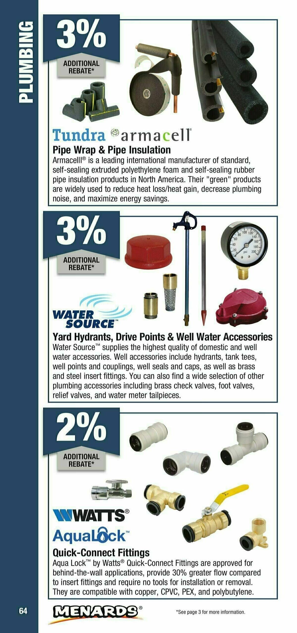 Menards Contractor Card Brochure Weekly Ad from January 1