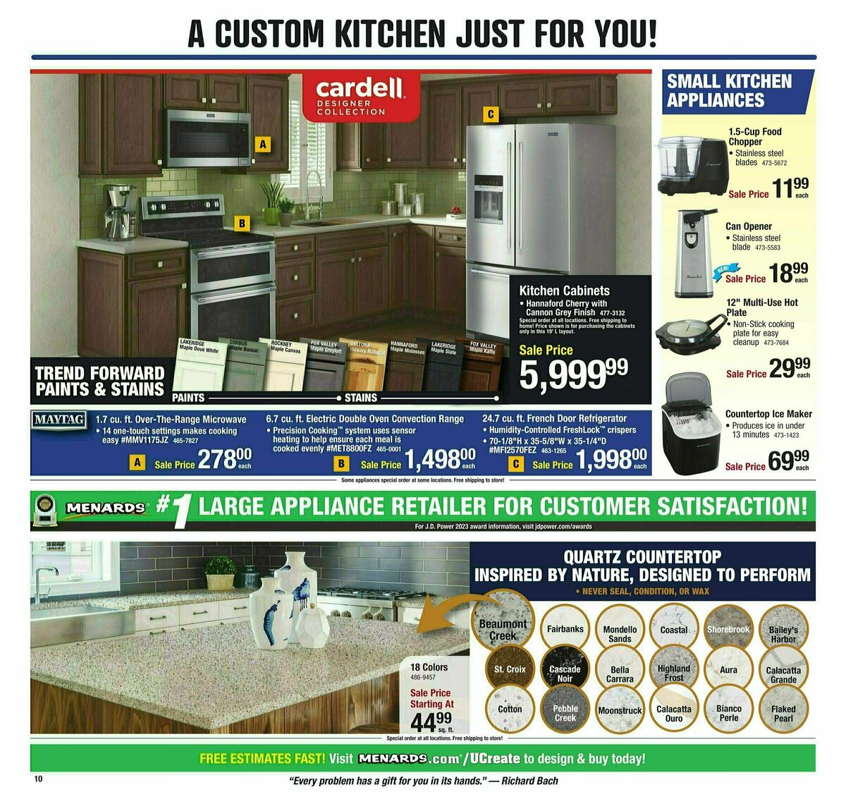 Menards Weekly Ad from January 15