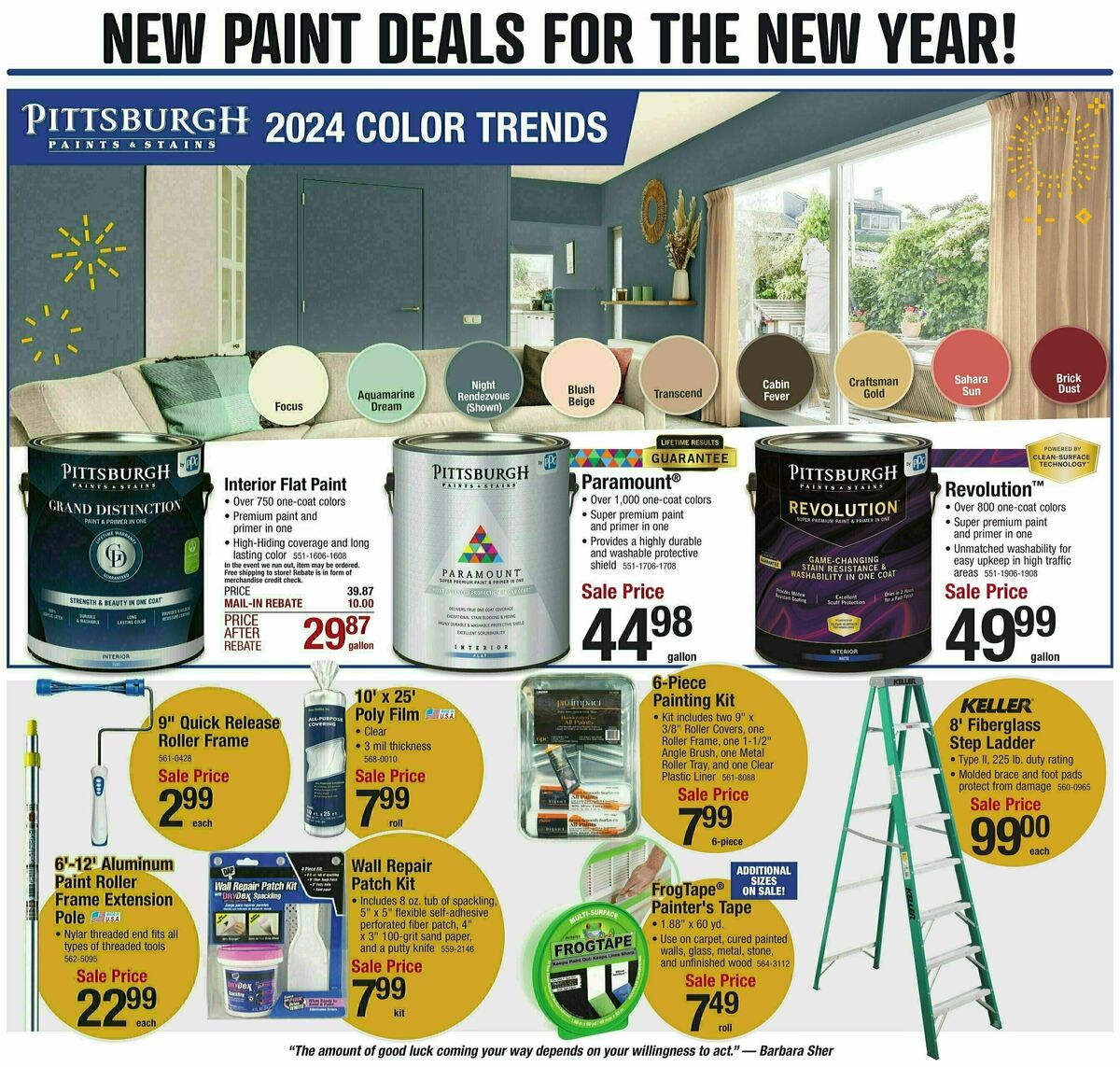 Menards Weekly Ad from January 15