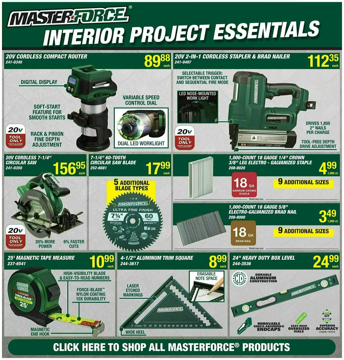 Menards Home Improvement Sale Weekly Ad from January 17