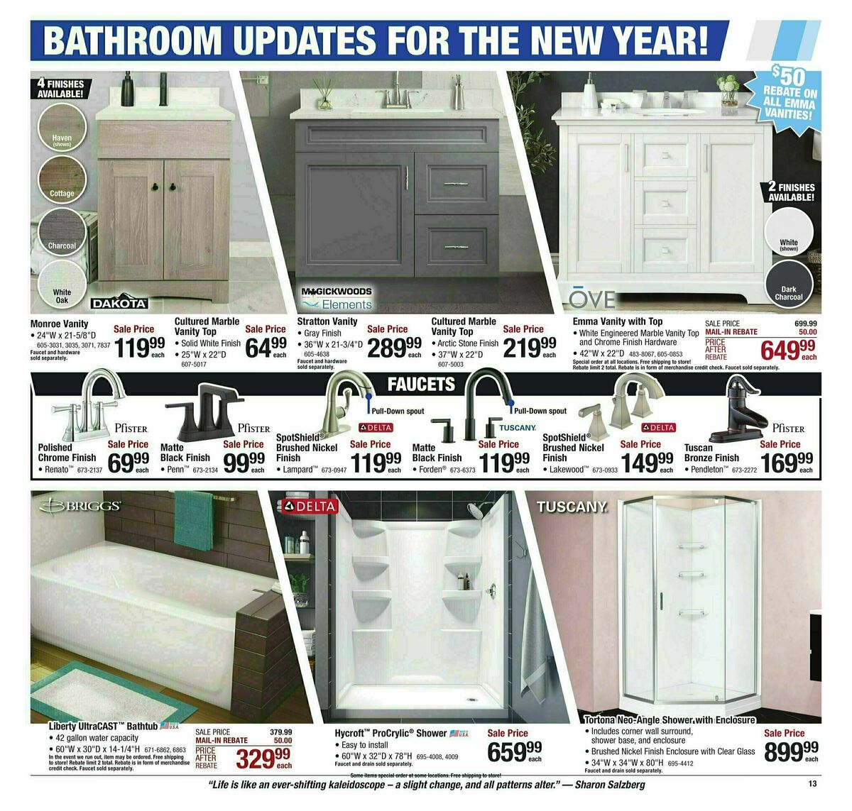 Menards Home Improvement Sale Weekly Ad from January 17