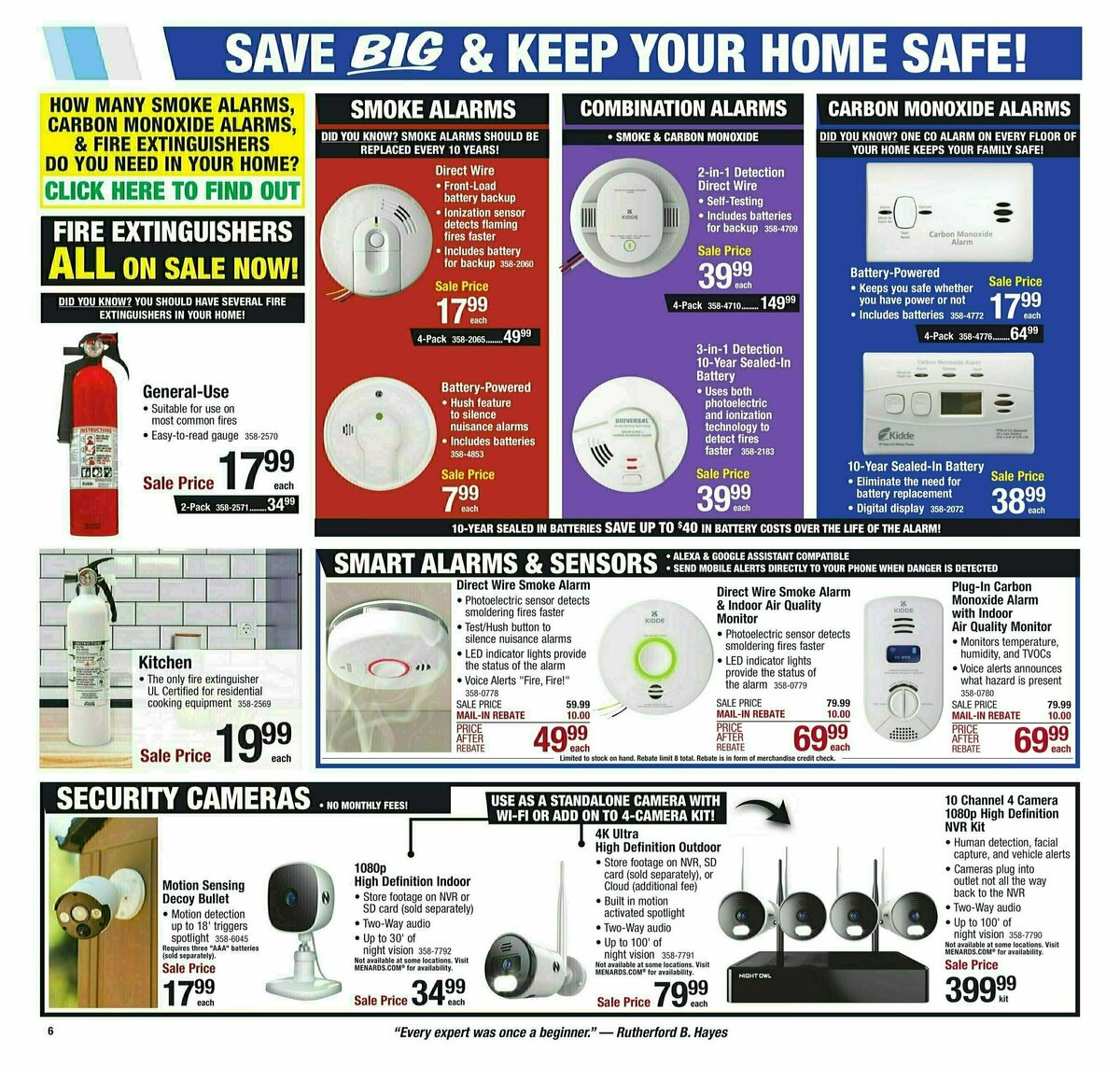 Menards Home Improvement Sale Weekly Ad from January 17