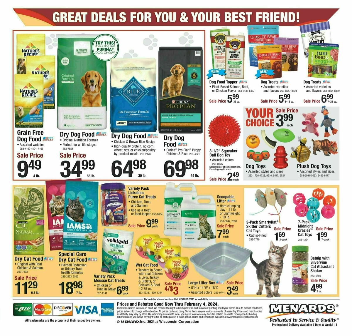 Menards Project Days Sale Weekly Ad from January 24