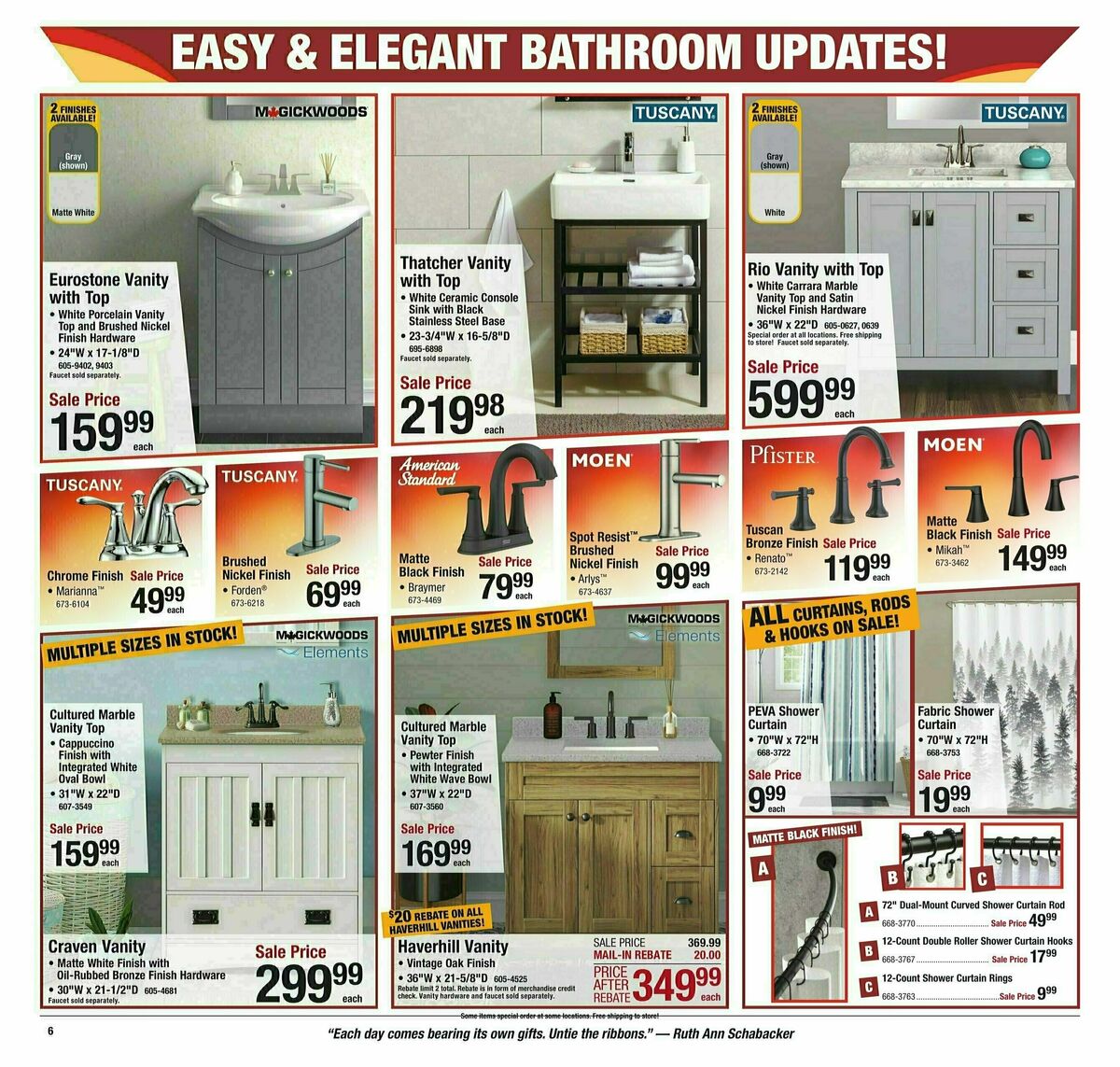 Menards Project Days Sale Weekly Ad from January 24