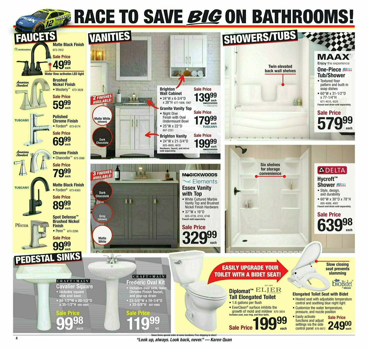 Menards Ready. Set. Save. Sale! Weekly Ad from February 7