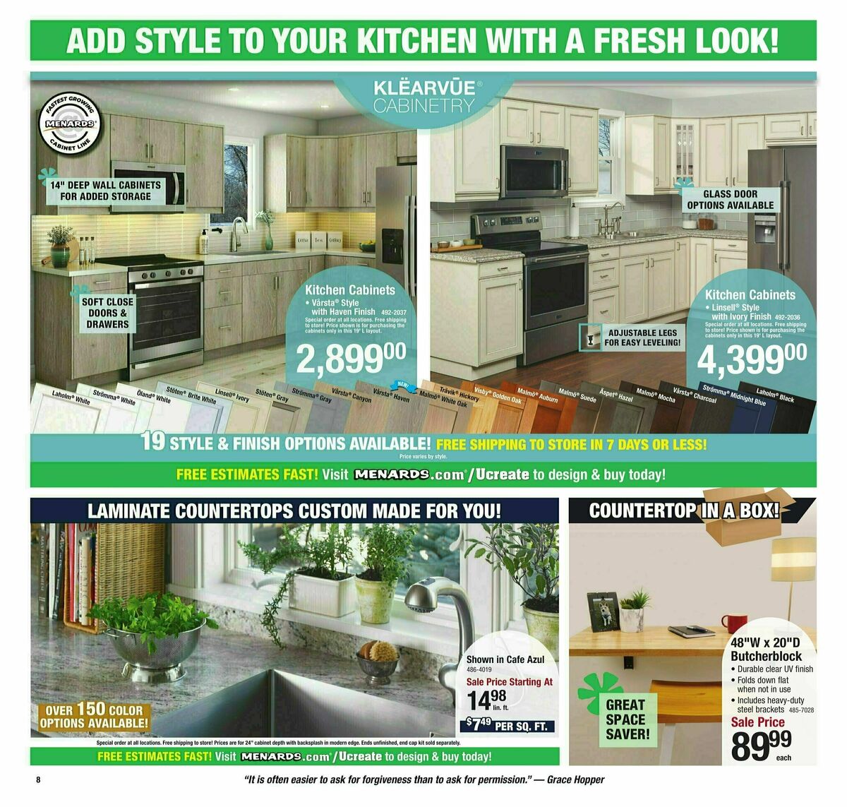 Menards Menard Days Sale Weekly Ad from February 14