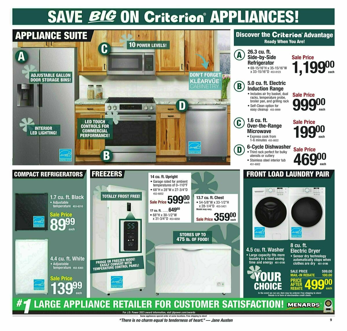 Menards Menard Days Sale Weekly Ad from February 14