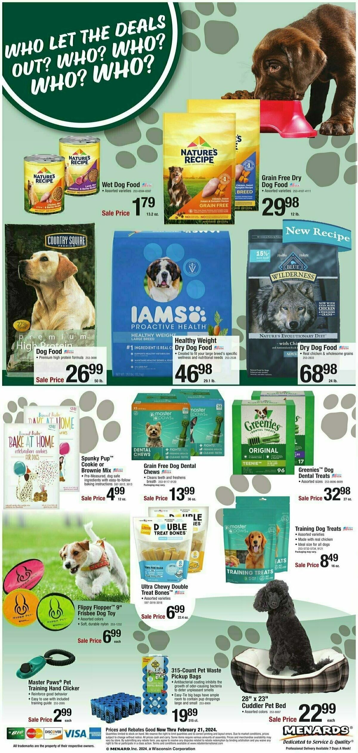 Menards Home Essentials Weekly Ad from February 14