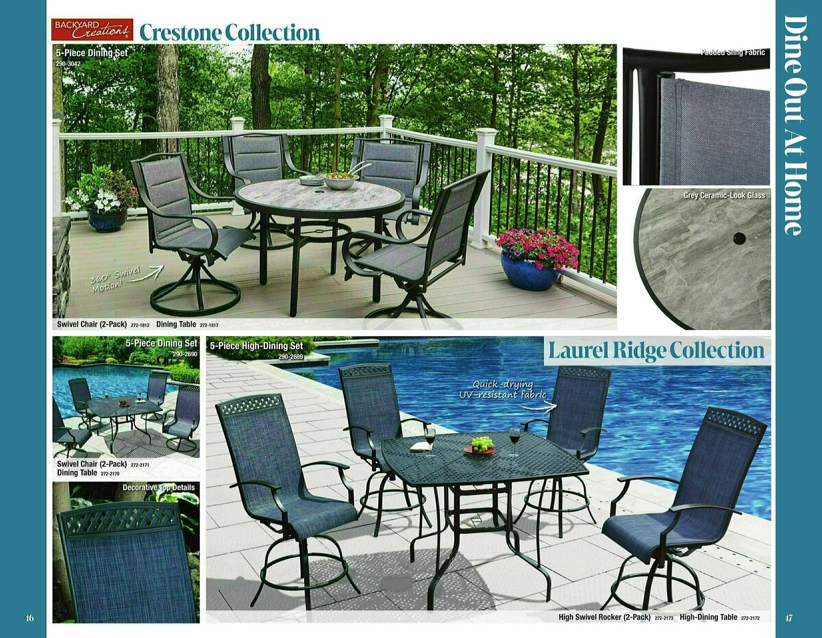 Menards Outdoor Living Catalog Weekly Ad from February 19