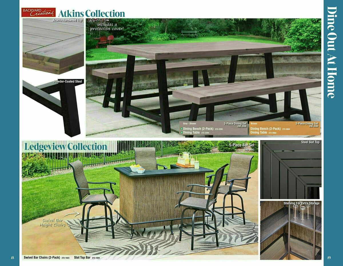 Menards Outdoor Living Catalog Weekly Ad from February 19