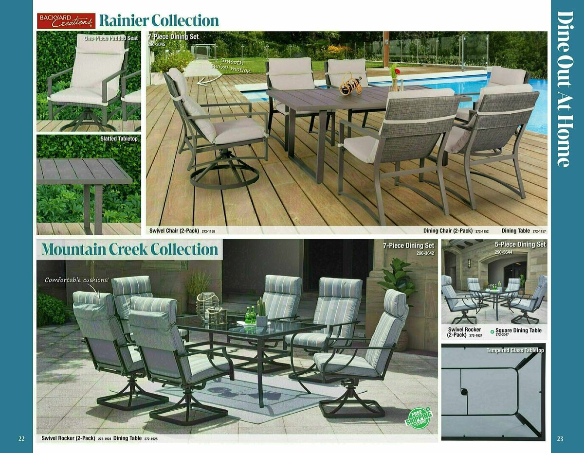 Menards Outdoor Living Catalog Weekly Ad from February 19