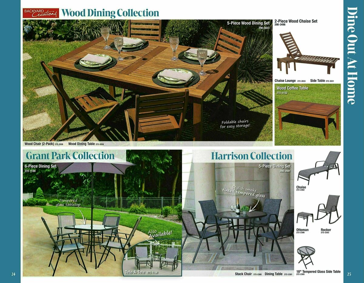 Menards Outdoor Living Catalog Weekly Ad from February 19