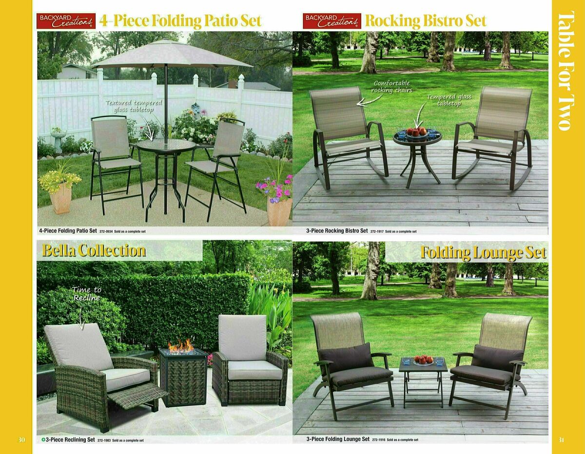 Menards Outdoor Living Catalog Weekly Ad from February 19