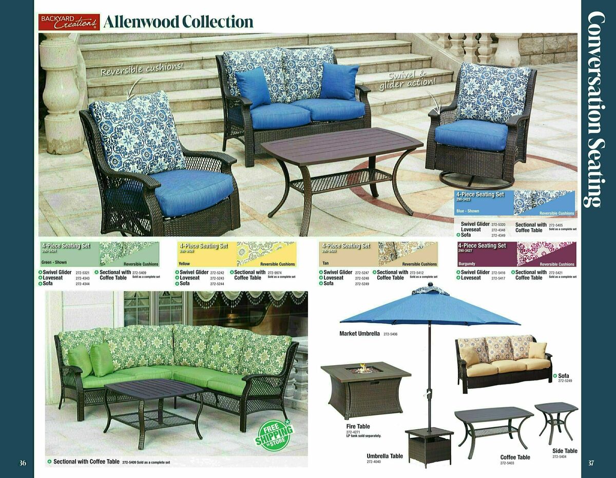 Menards Outdoor Living Catalog Weekly Ad from February 19