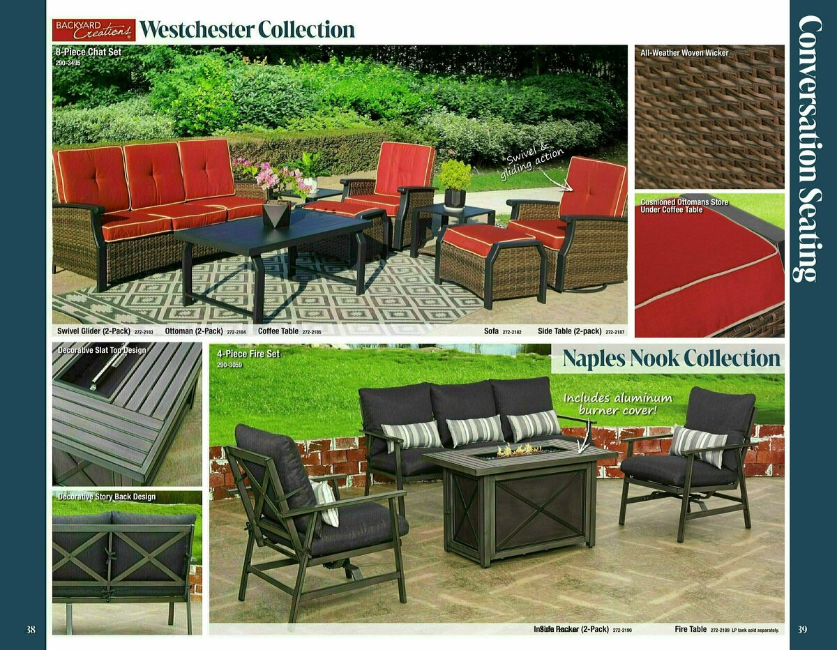 Menards Outdoor Living Catalog Weekly Ad from February 19