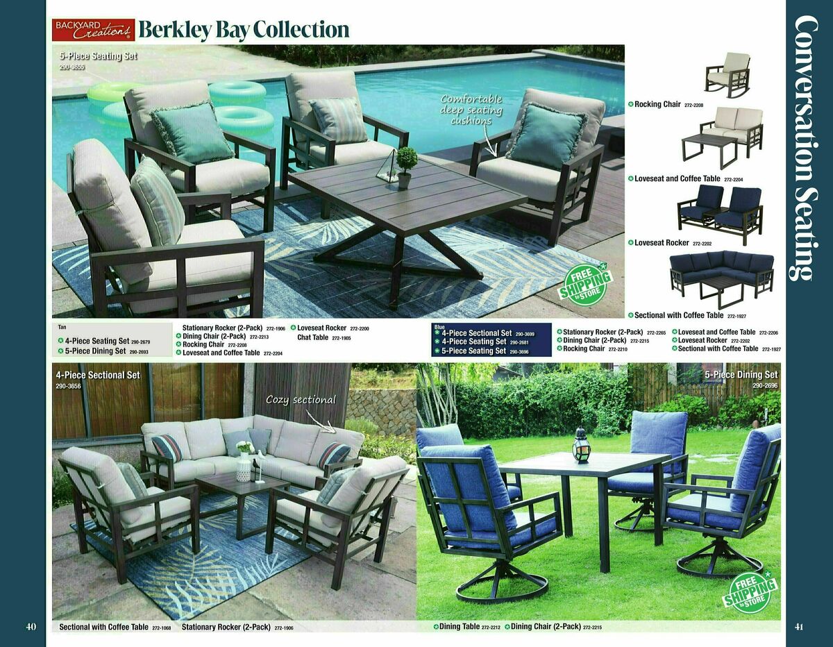 Menards Outdoor Living Catalog Weekly Ad from February 19