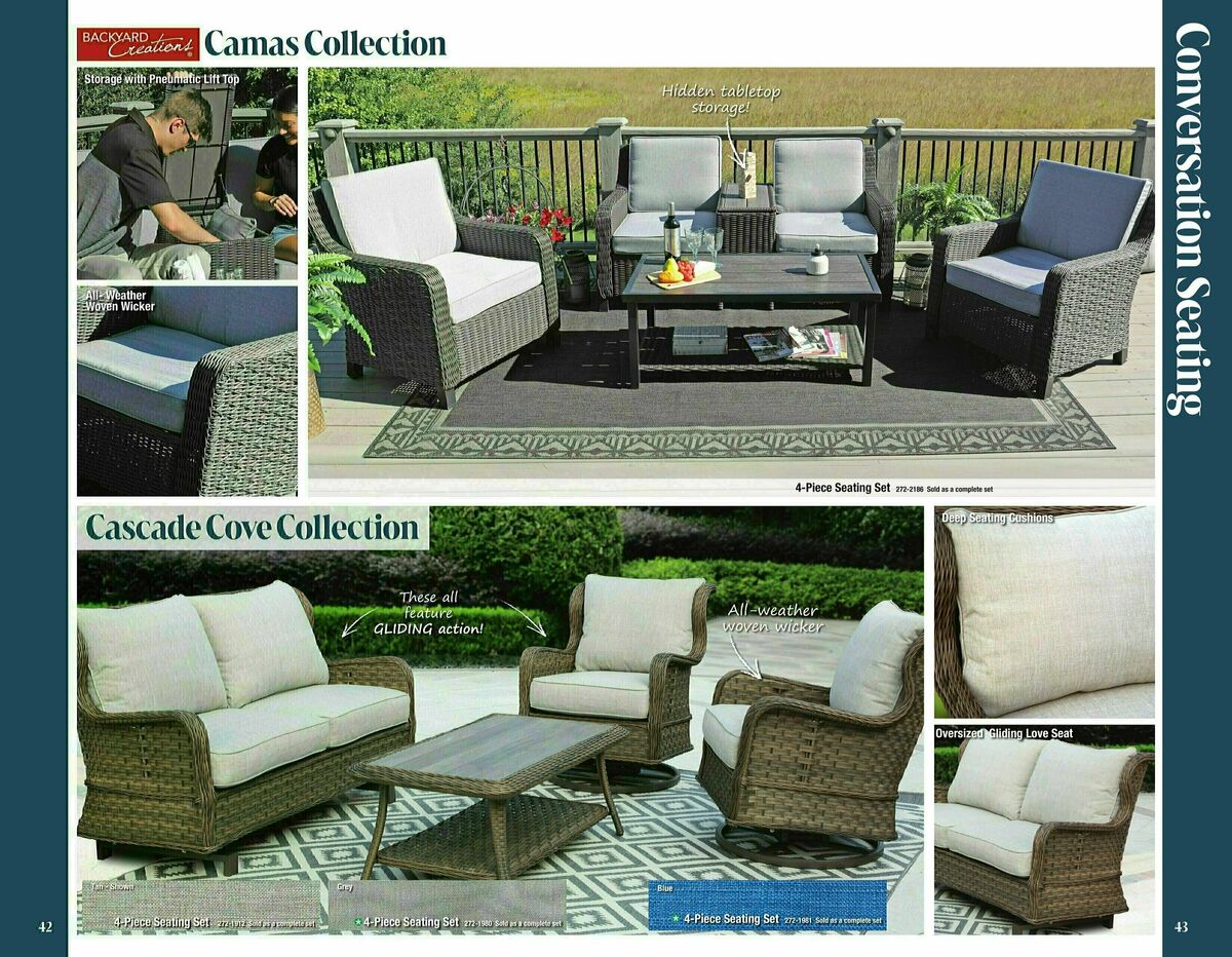 Menards Outdoor Living Catalog Weekly Ad from February 19