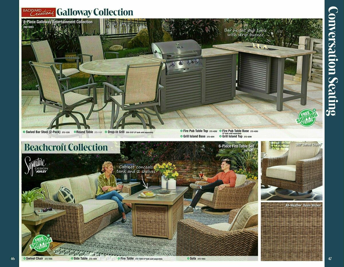 Menards Outdoor Living Catalog Weekly Ad from February 19