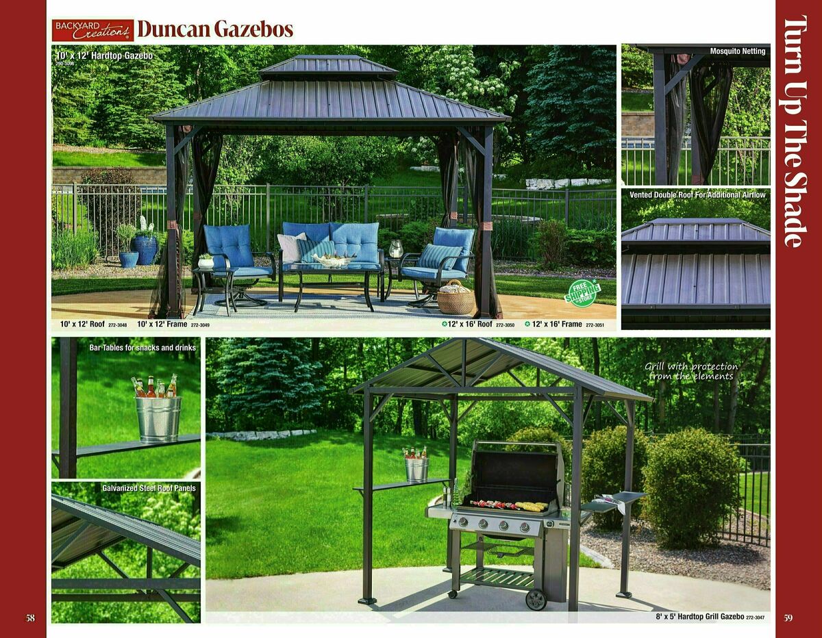 Menards Outdoor Living Catalog Weekly Ad from February 19