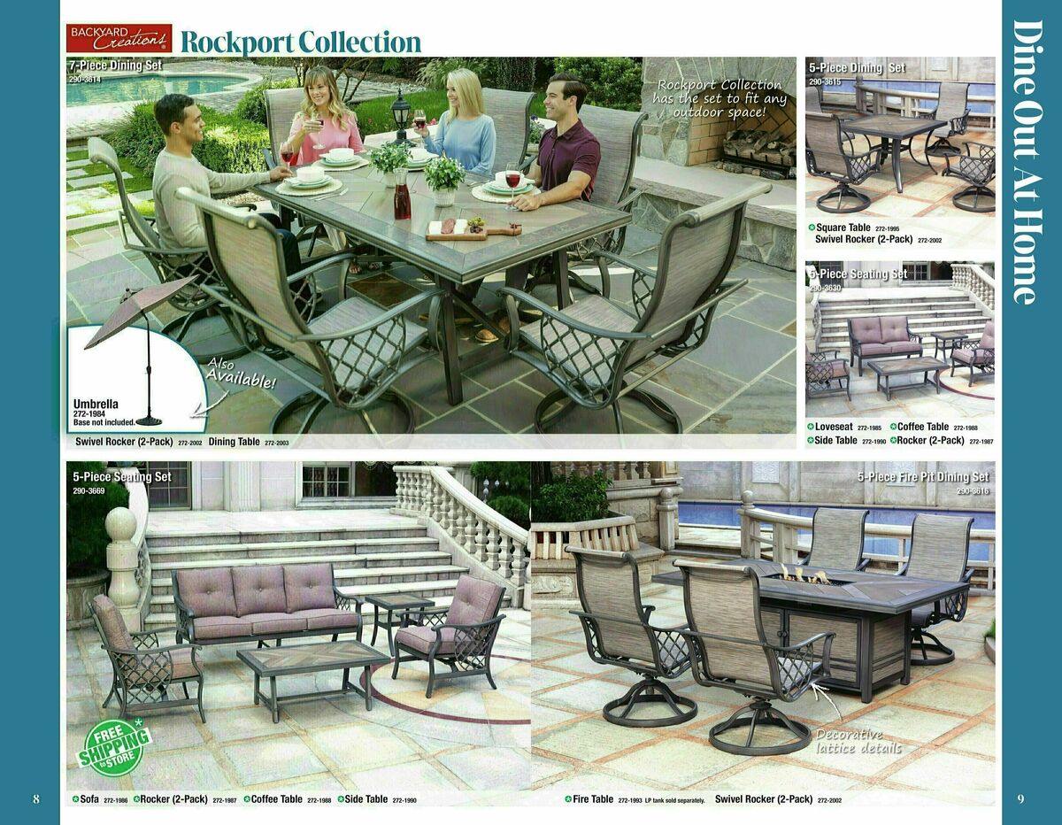 Menards Outdoor Living Catalog Weekly Ad from February 19