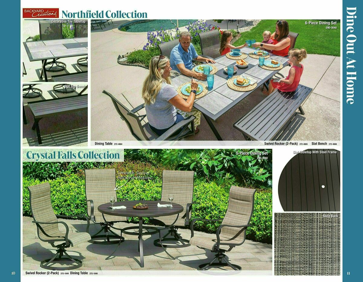 Menards Outdoor Living Catalog Weekly Ad from February 19