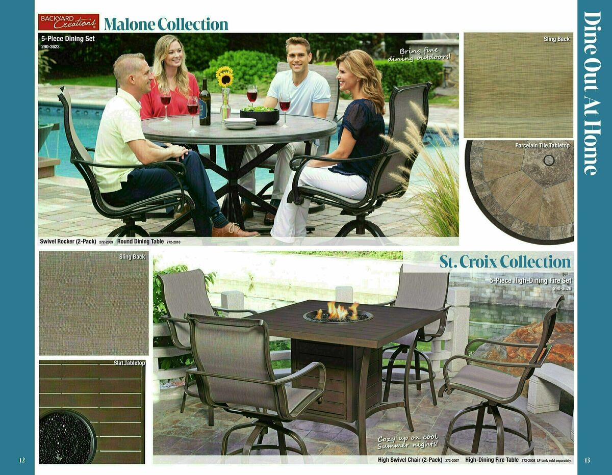 Menards Outdoor Living Catalog Weekly Ad from February 19