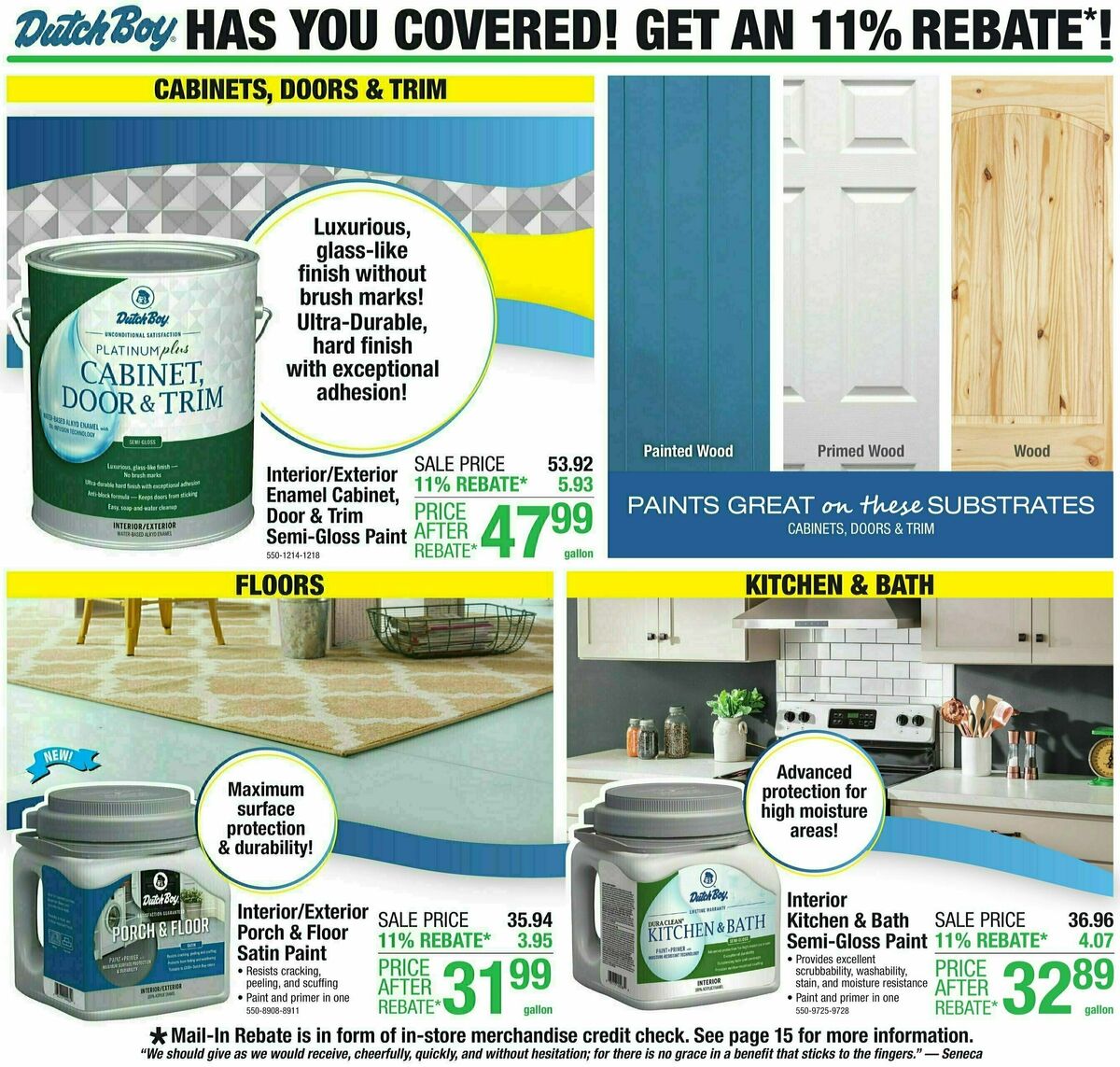 Menards 11% Rebate Sale Weekly Ad from February 28