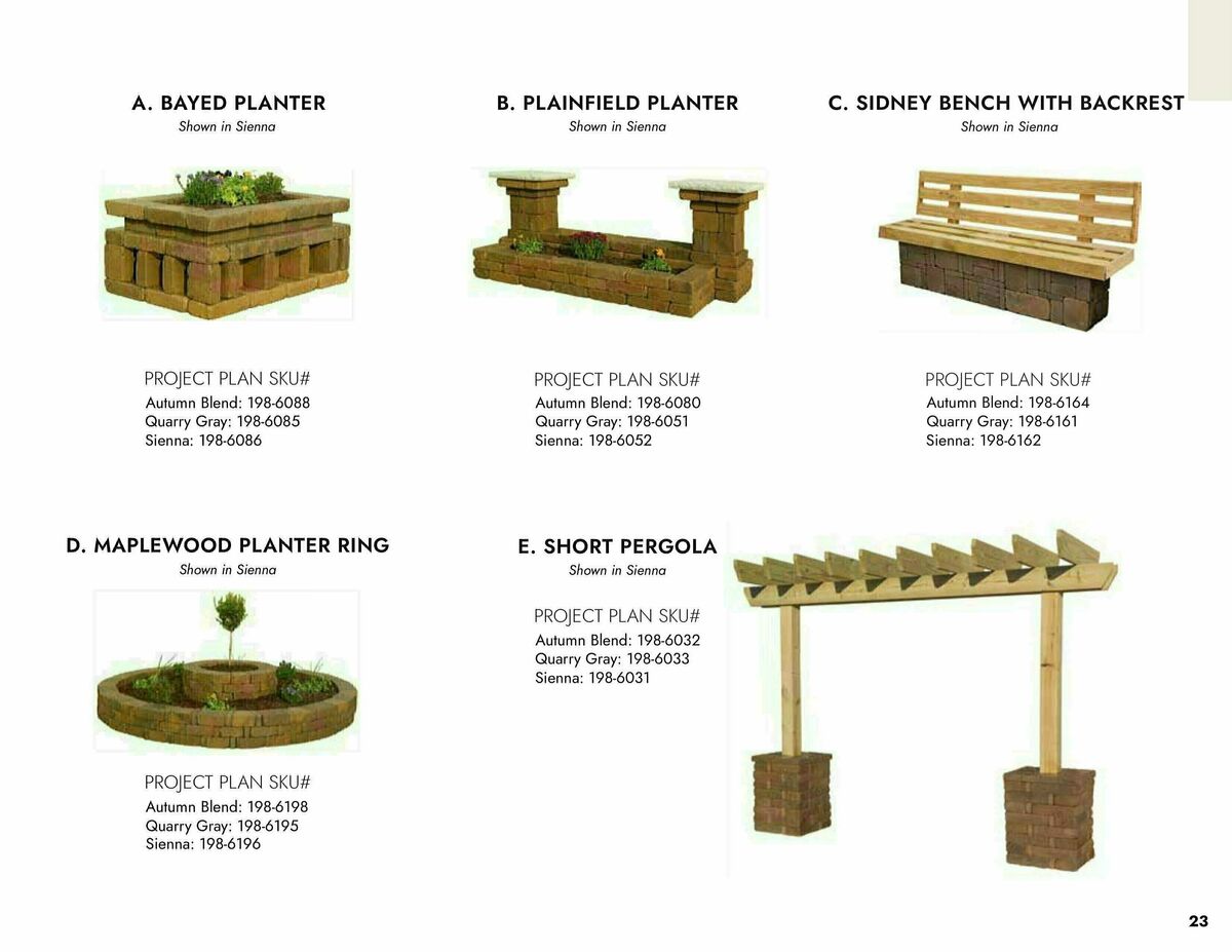 Menards 2024 Outdoor Living Block Catalog Weekly Ad from March 14