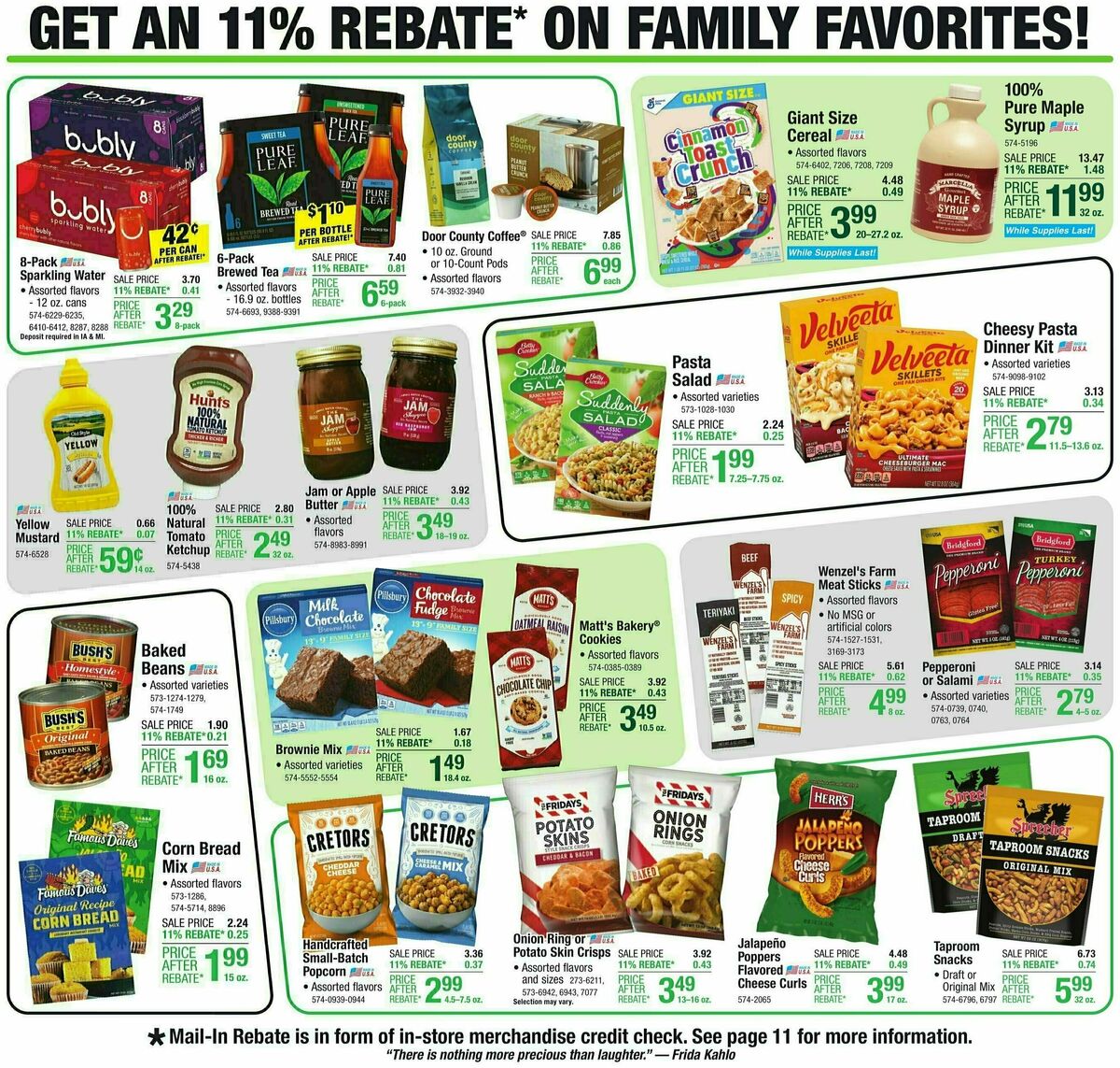 Menards 11% Rebate Sale Weekly Ad from March 27