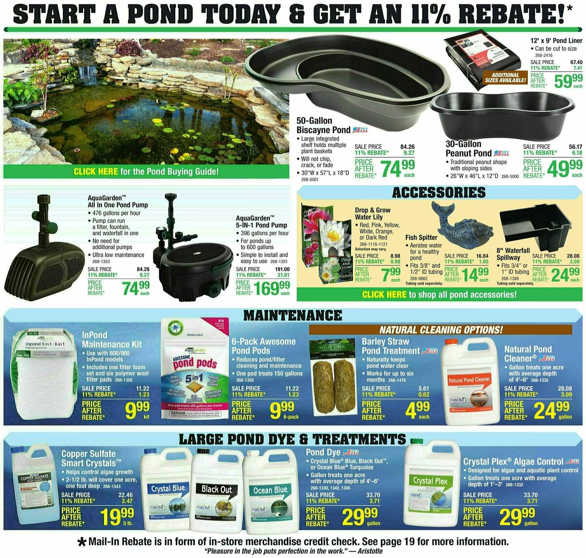 Menards Weekly Ad from April 24