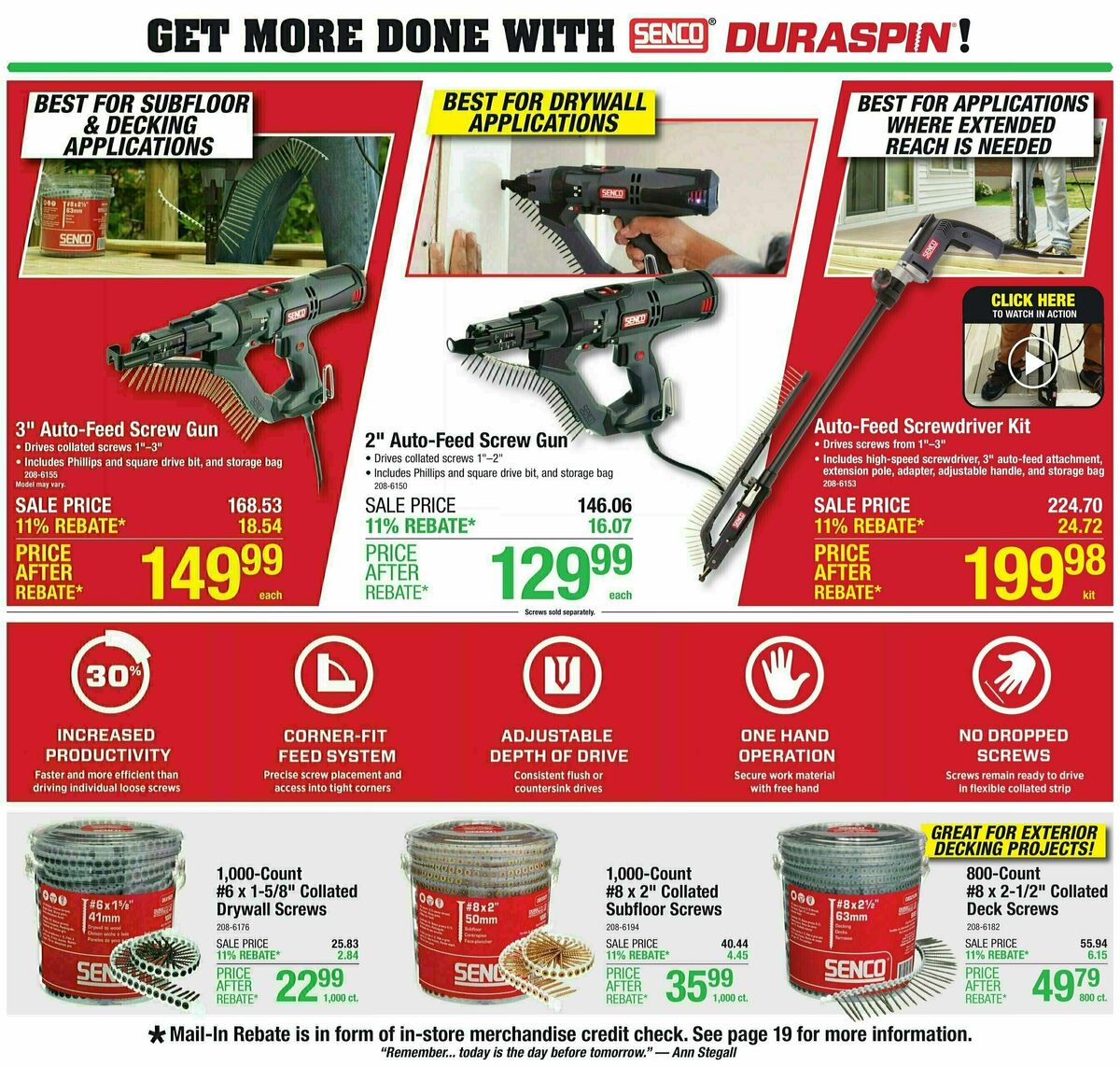 Menards Weekly Ad from April 24