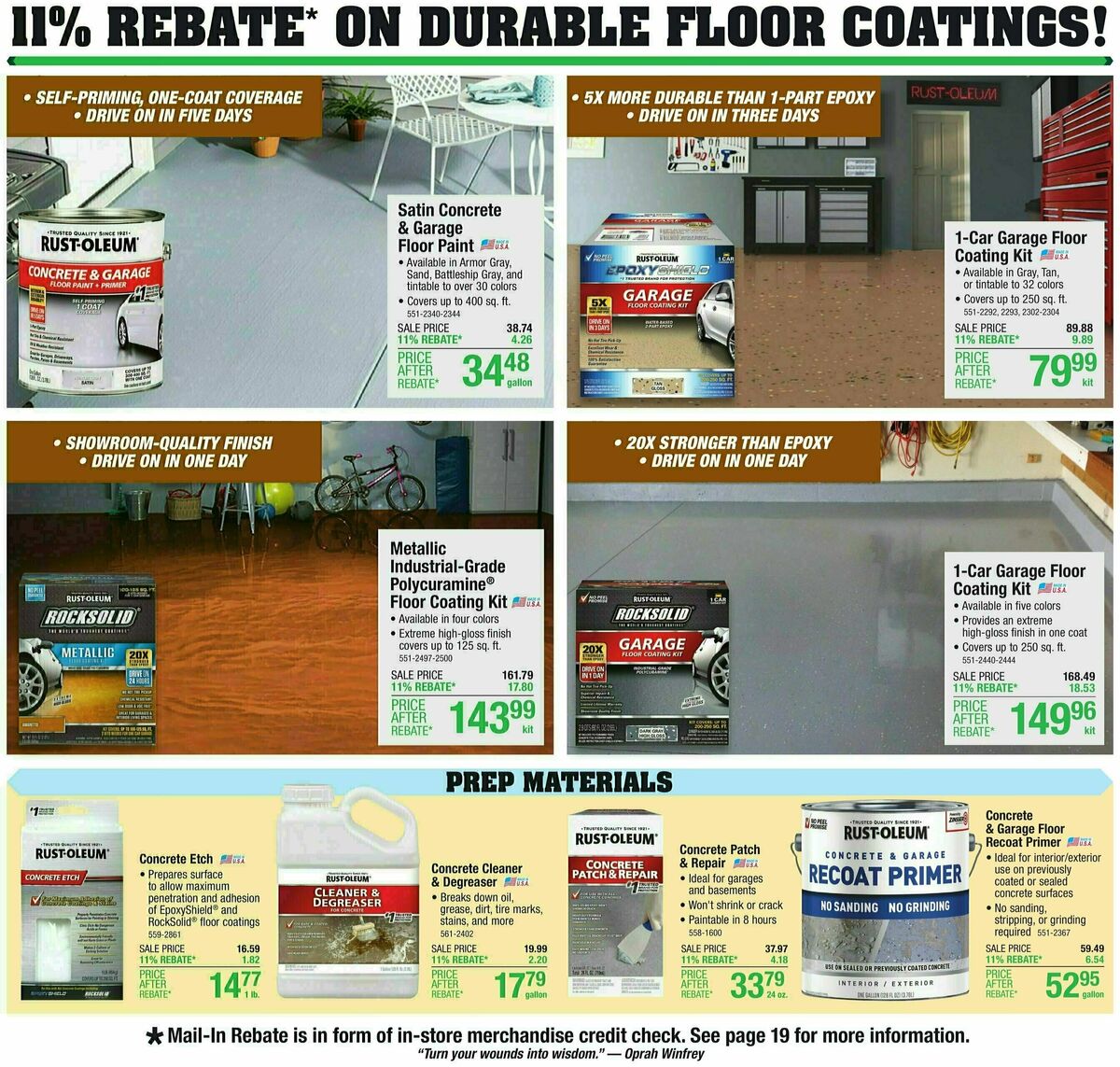 Menards Weekly Ad from April 24