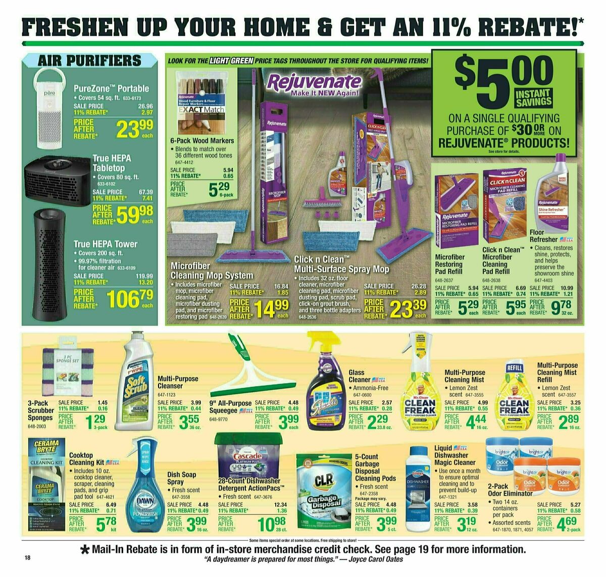 Menards Weekly Ad from April 24