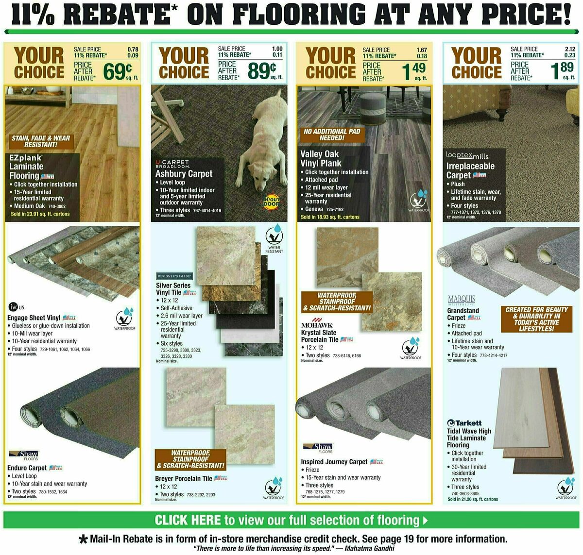 Menards Weekly Ad from April 24