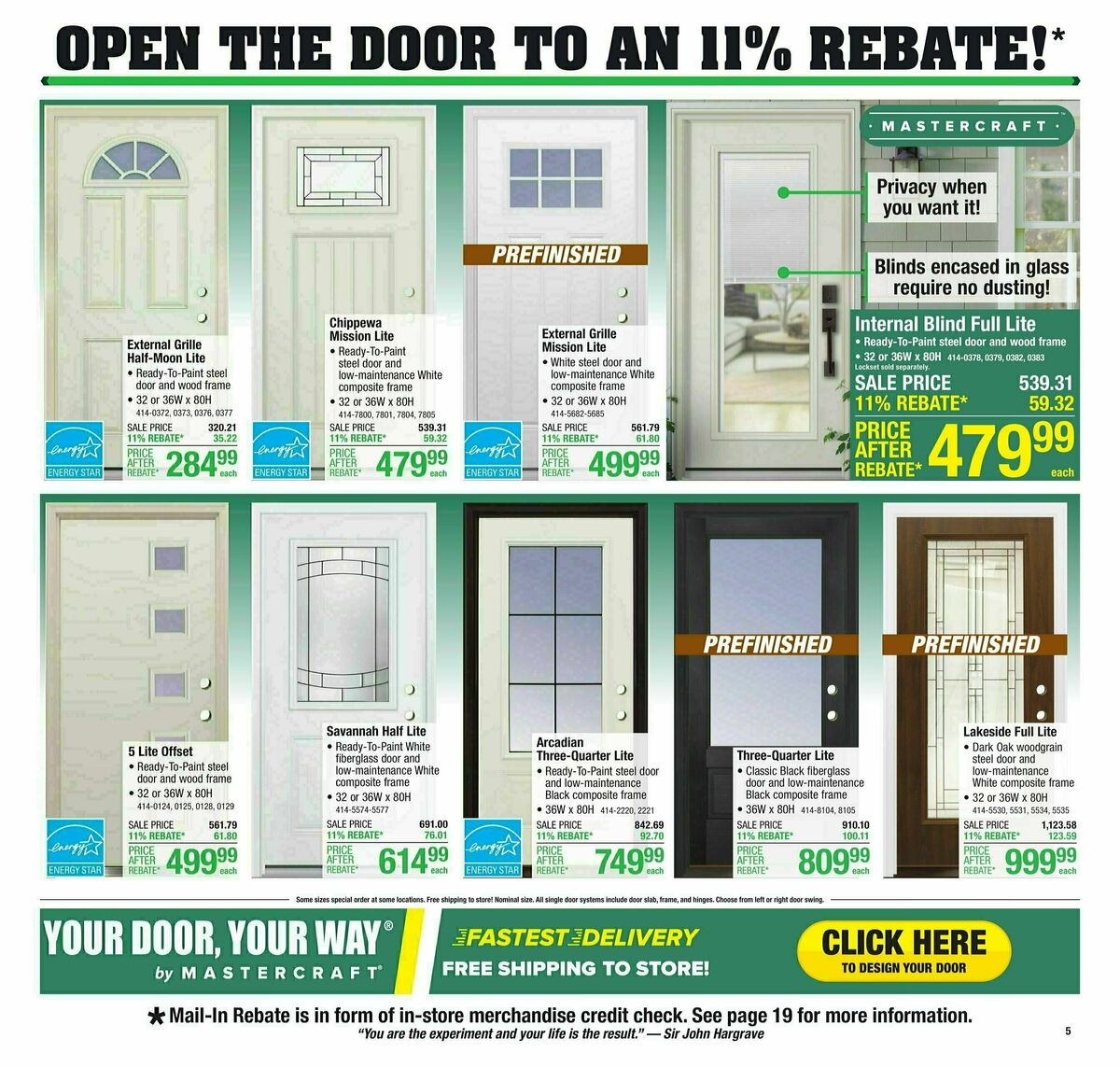 Menards Weekly Ad from April 24