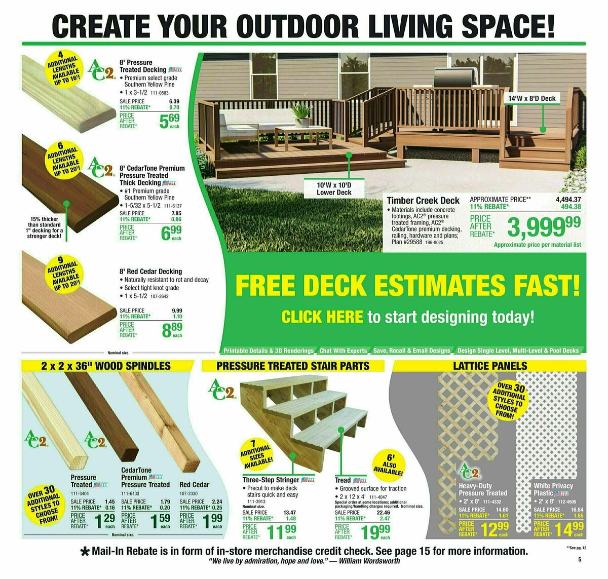 Menards Weekly Ad from May 1