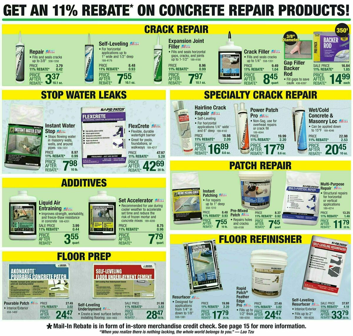 Menards Weekly Ad from May 1