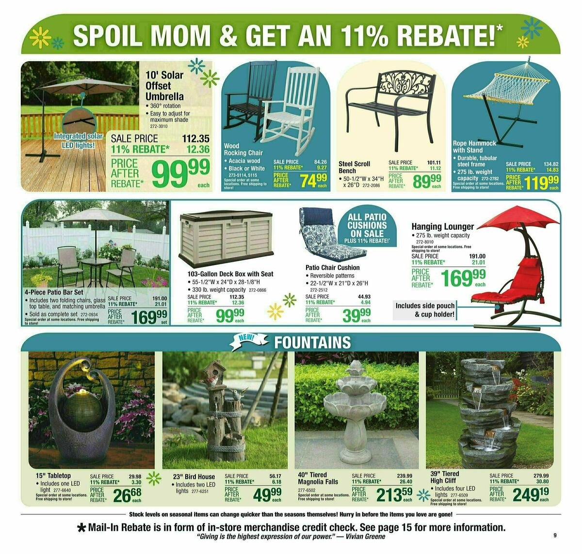 Menards Weekly Ad from May 1