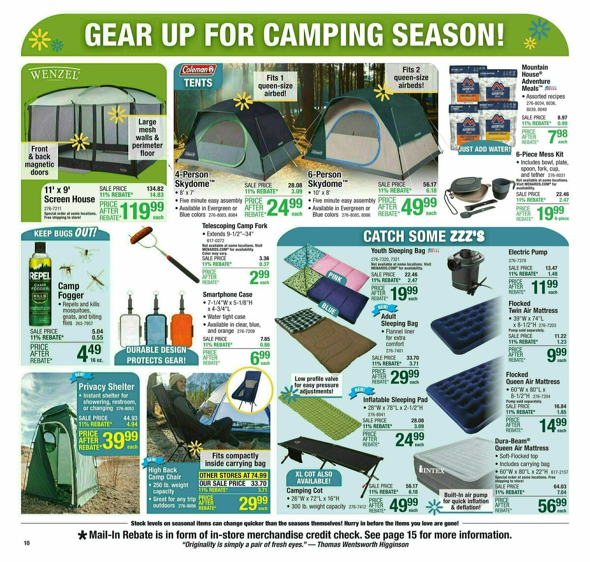 Menards Weekly Ad from May 1