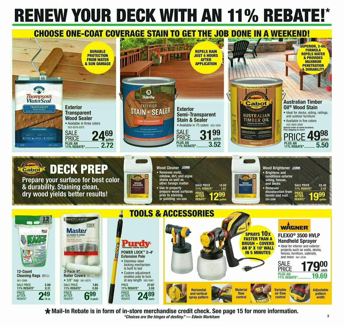 Menards Weekly Ad from May 1