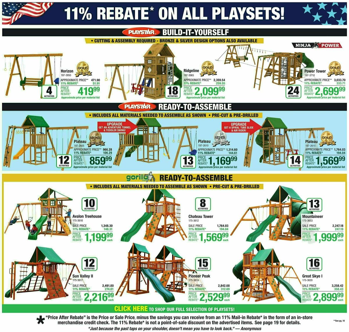 Menards 11% Rebate Sale Weekly Ad from May 15