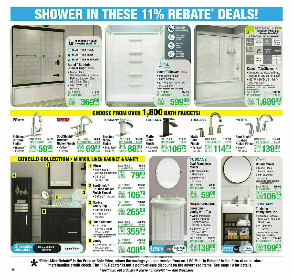 Menards 11% Rebate Sale Weekly Ad from May 15